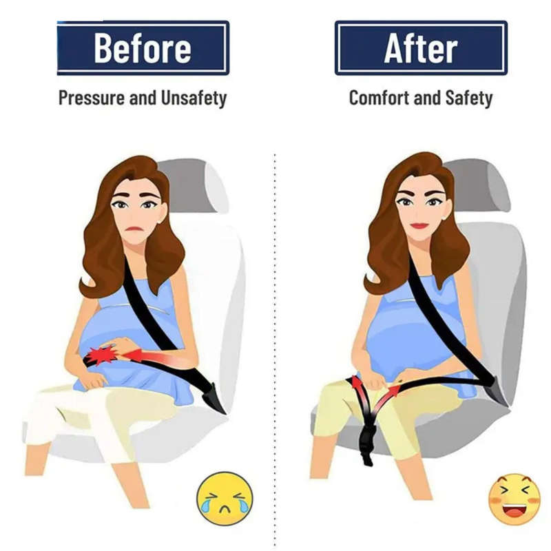 Pregnancy Seat Belt, Bump Strap, Pregnancy Support Belt, Maternity Belt