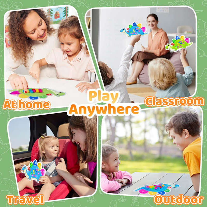 2 Piece Color Sorting Sensory Toys For Toddlers, Travel Toys, Activity Toys