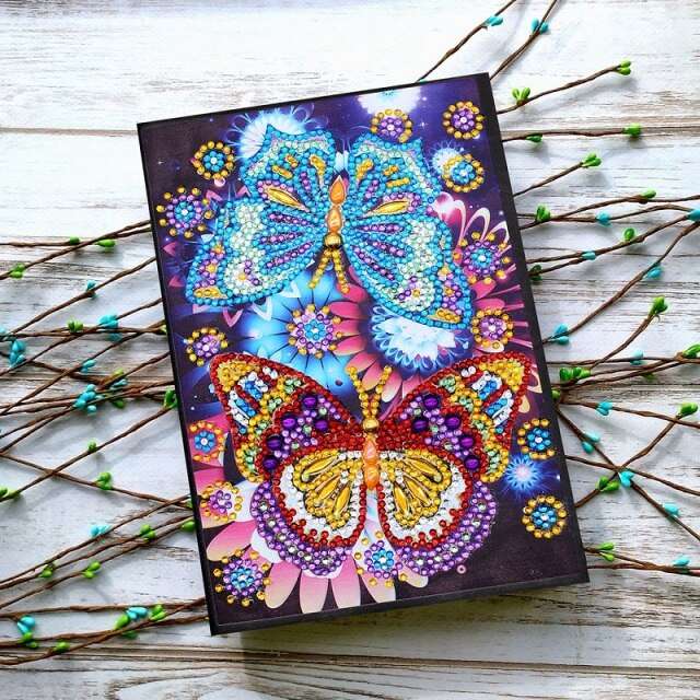 Butterfly Notebook Diamond Art