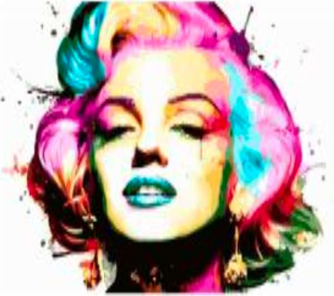 Paint By numbers for Adult - Pop art Monroe