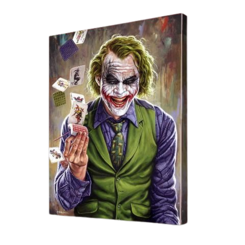 Paint By numbers for Adult - Joker 40 x 50 framed canvas