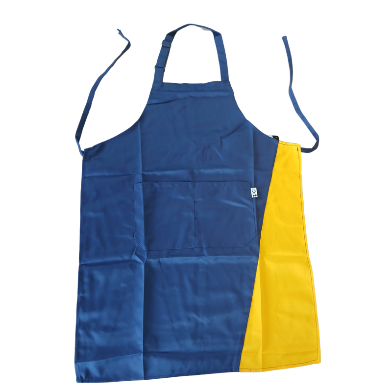 Navy and Yellow unisex Apron
