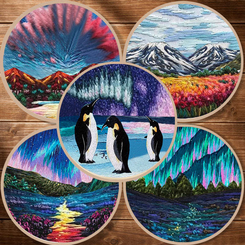 Penguin Embroidery