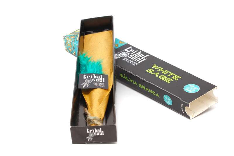 *Tribal Soul White Sage Smudge Incense - Tube