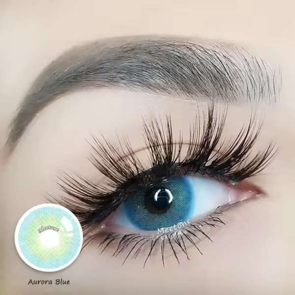 Meetone Aurora Blue Contact Lenses