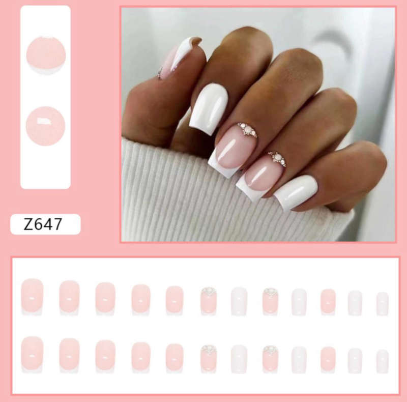 Lets Get Married Press On Nails - 3D