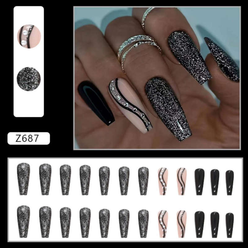 Disco Nights Press On Nails