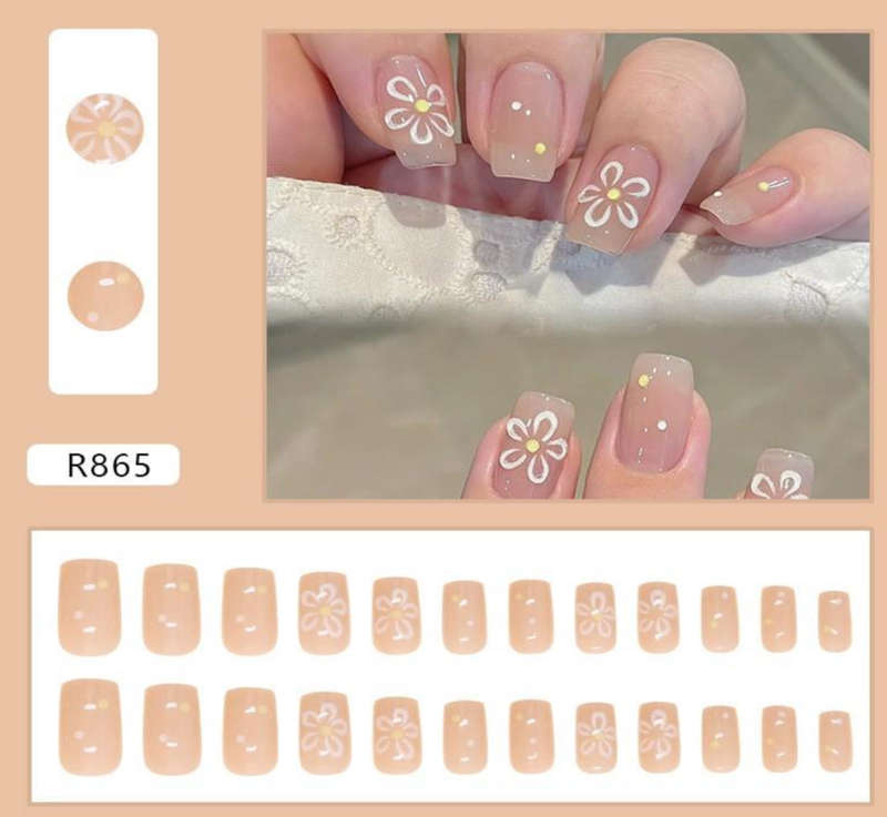 Lets go to the Beach Press On Nails