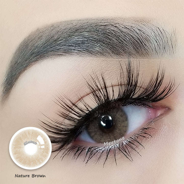Meetone Nature Brown Yearly Contact Lens