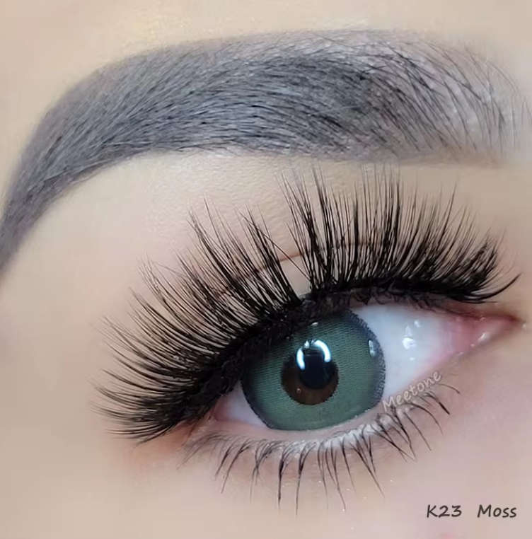 Meetone Moss Green Yearly Contact Lens