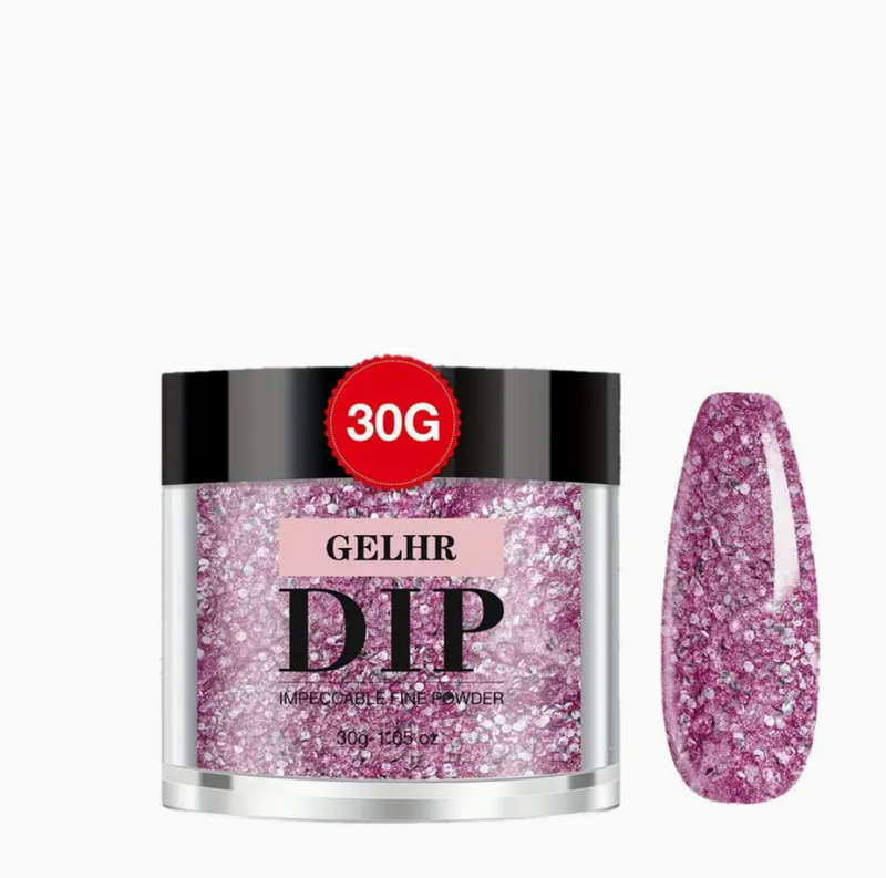 GELHR Dip Powder Rosy Shimmer
