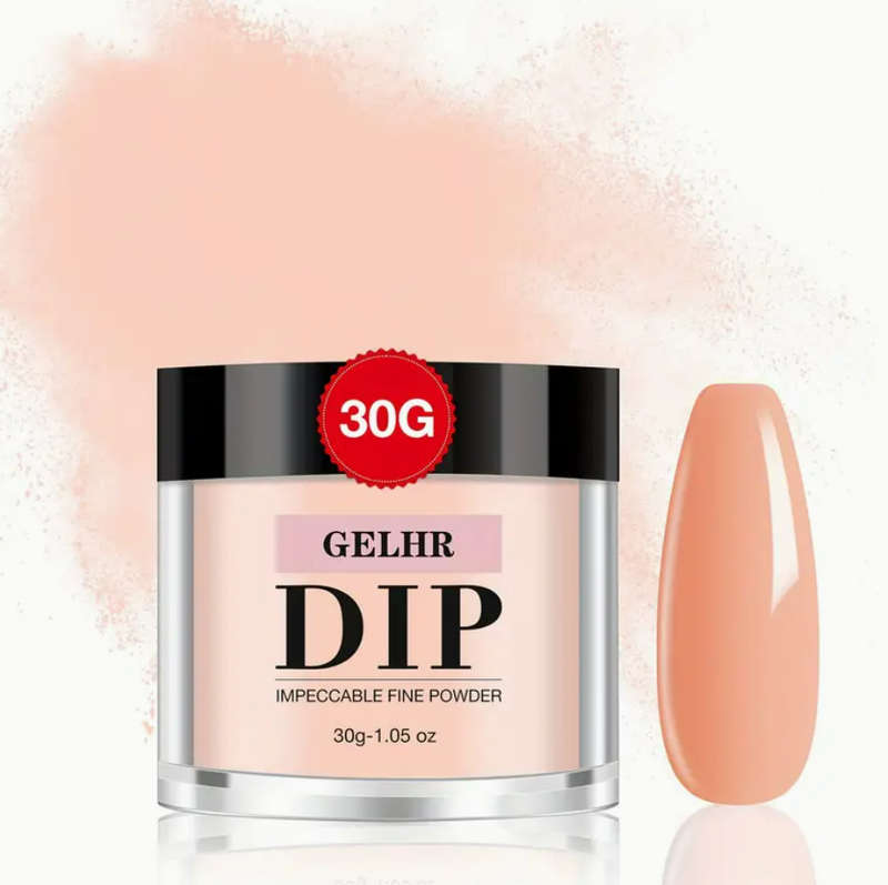 GELHR Dip Powder Peach Macaroon