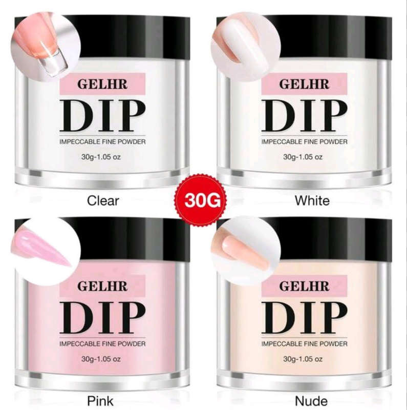GELHR Dip Powder White 30g