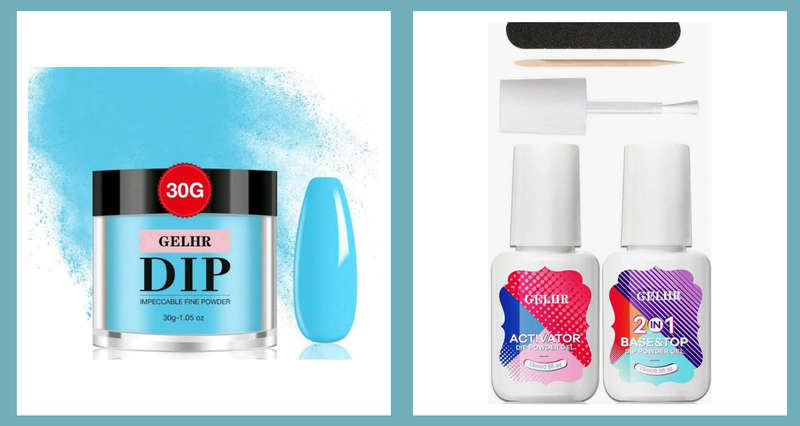 GELHR Dip Powder Marine Blue 30g