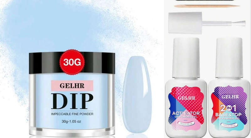 GELHR Dip Powder Sky Blue 30g