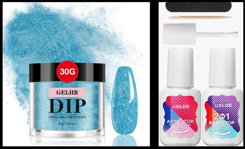 GELHR Dip Powder Starry Ocean Shimmer 30g