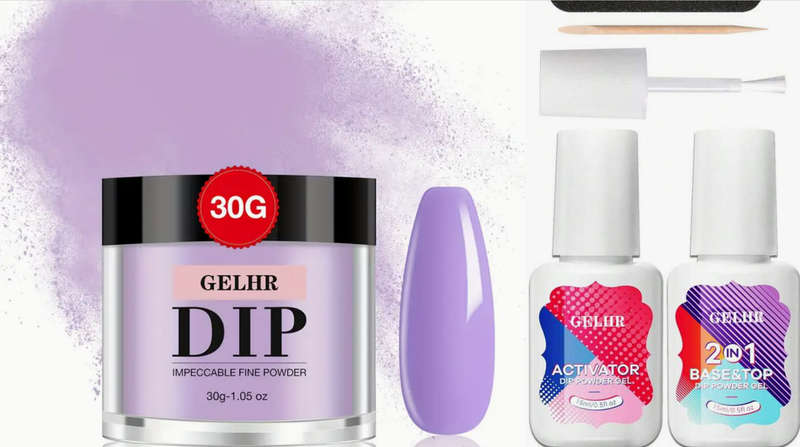 GELHR Dip Powder Spring Lavender