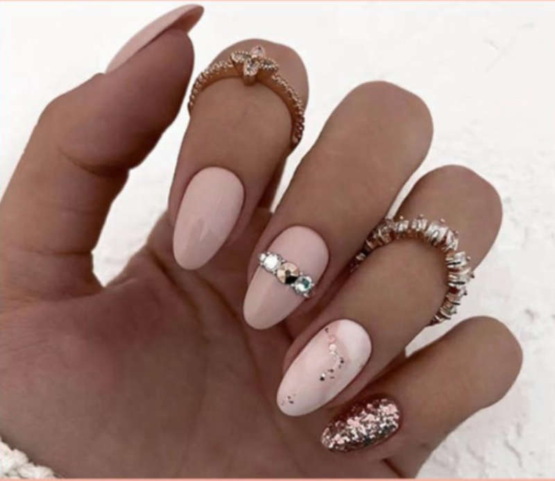 The Vow Press On Nails - Handmade