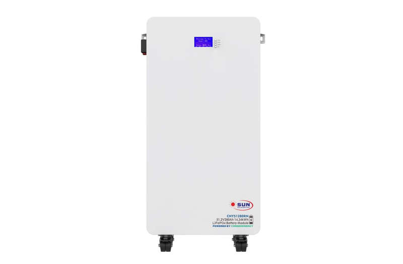 SUN 280AH 14.34KWH A-GRADE LITHIUM LIFEPO4 51.2V CNN51280RN
