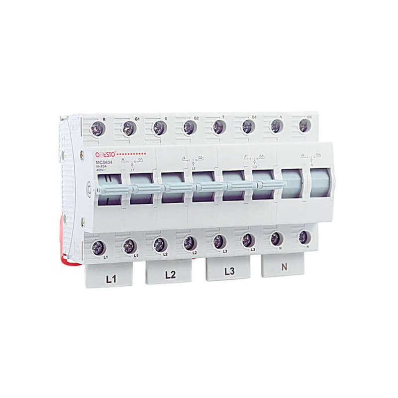 63A 4P 400V DIN MODULAR CHANGE OVER SWITCH-ONESTO