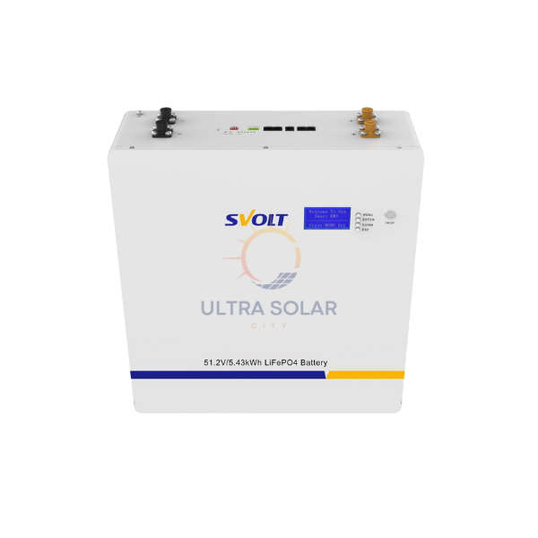 SVOLT 51.2V 106AH  5.43kWh A-Grade Wall Mount Lithium Battery SCNN5125