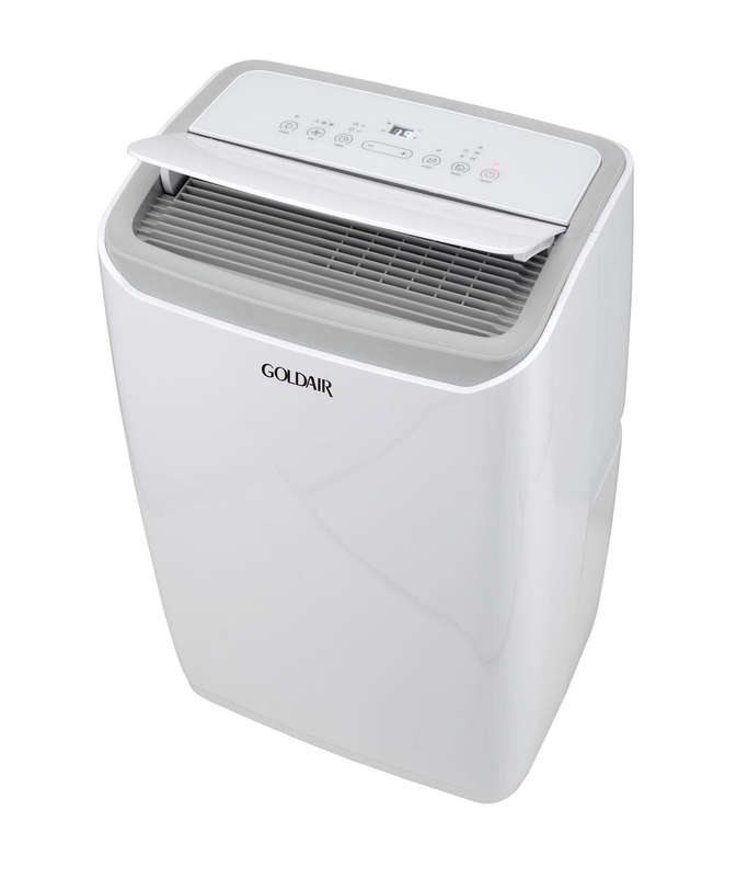 Goldair Portable Air Conditioner 12000 BTU White GPA12  Efficient Cooling for Large Spaces