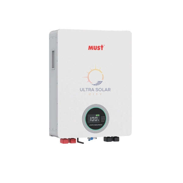 Must 51.2V 100AH 5.12kWh Lithium Battery-LP1600