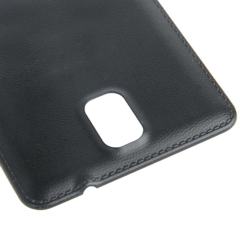 For Galaxy Note III / N9000 Original Litchi Texture Plastic Battery Cover (Black)
