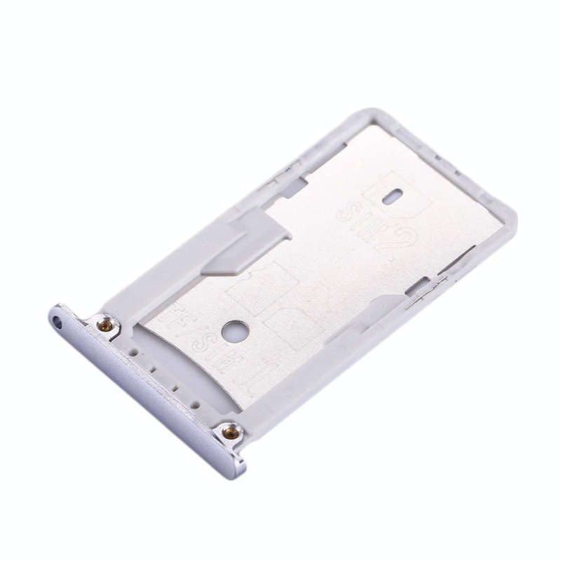 For Xiaomi Redmi Note 3 (Qualcomm Version) SIM & SIM / TF Card Tray(Grey)