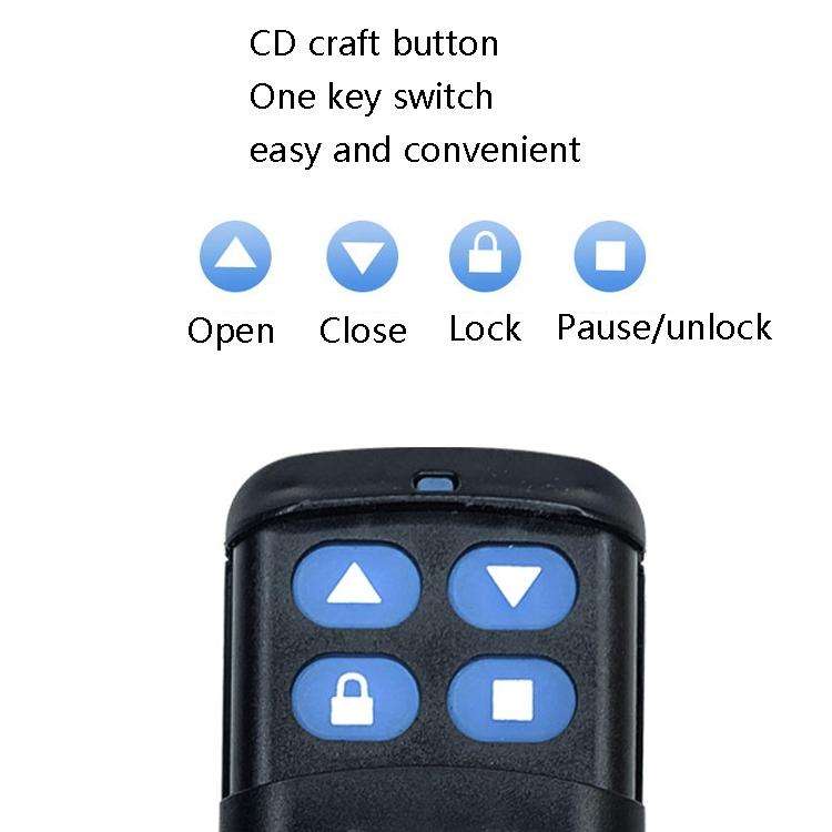 2 PCS Electric Roller Shutter Waterproof Copy Universal Remote Controller Garage Door Remote Cont...