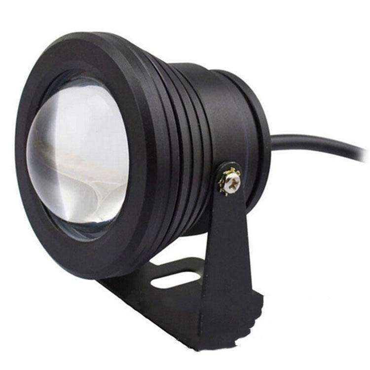 10W Swimming Pool Underwater Fountain Spotlight Timed Fish Tank Underwater Spotlight DC 12V(White...