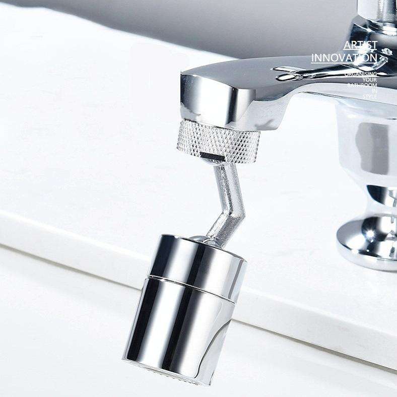Universal Faucet Splash Guard Faucet Extender Connector, Specification: Inner Teeth+Outer Teeth U...