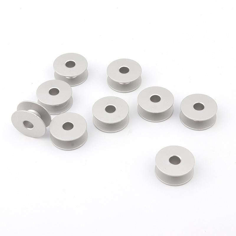 100 PCS Electric Sewing Machine Spools Shuttle Core Bobbins Storage Needlework Tool Accessory, St...