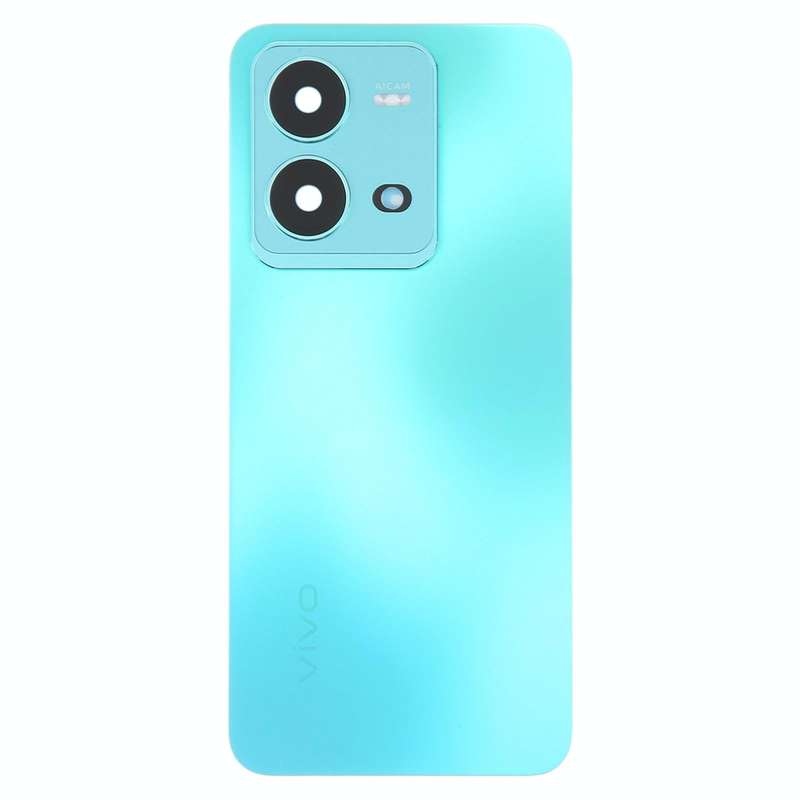 For vivo V25 Original Battery Back Cover with Camera Lens Cover(Blue)