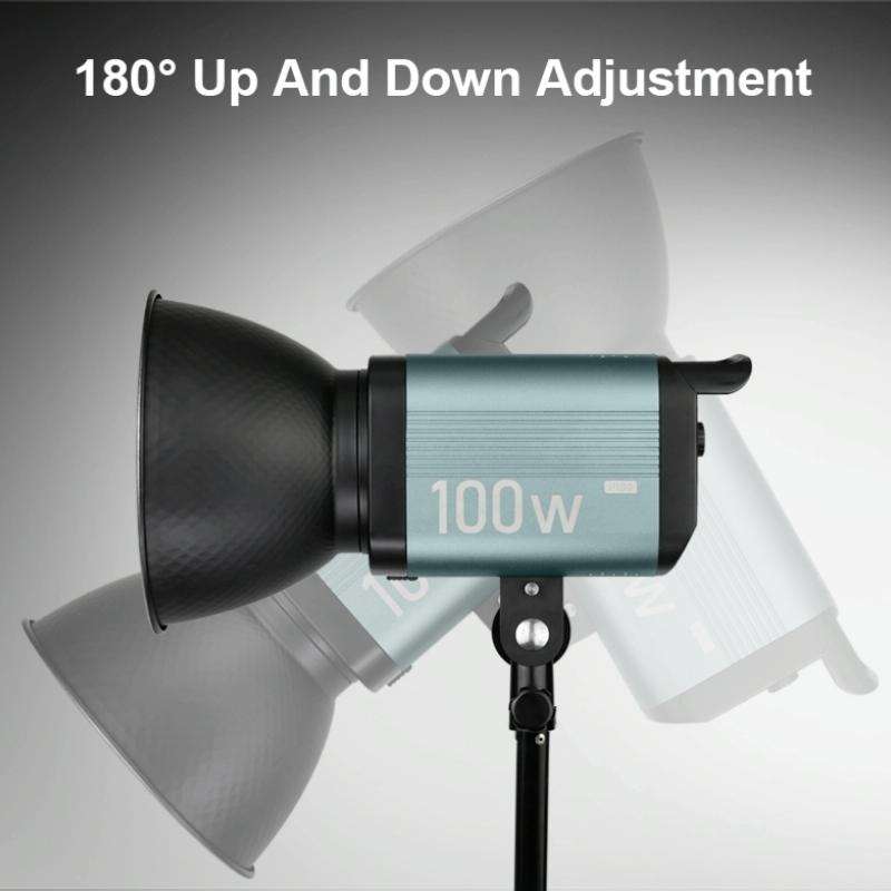 VLOGLITE P100 Professional Photography Video Fill Light 100W High Powerful Bright COB LED Light, ...