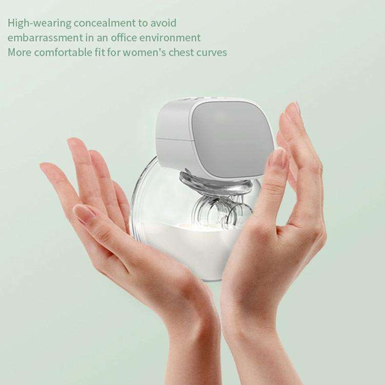 Wearable Automatic Breast Pump Massage Hands-free Invisible Wireless Large Suction Breast Pump S9...