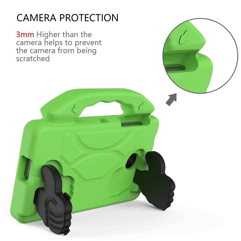 For Galaxy Tab 4 7.0 T230 / T231 EVA Material Children Flat Anti Falling Cover Protective Shell W...