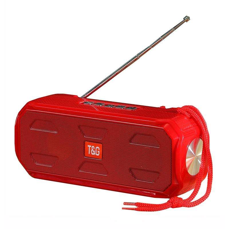 T&G TG280 Solar Power Charging Bluetooth Speakers with Flashlight, Support TF Card / FM / 3.5mm A...