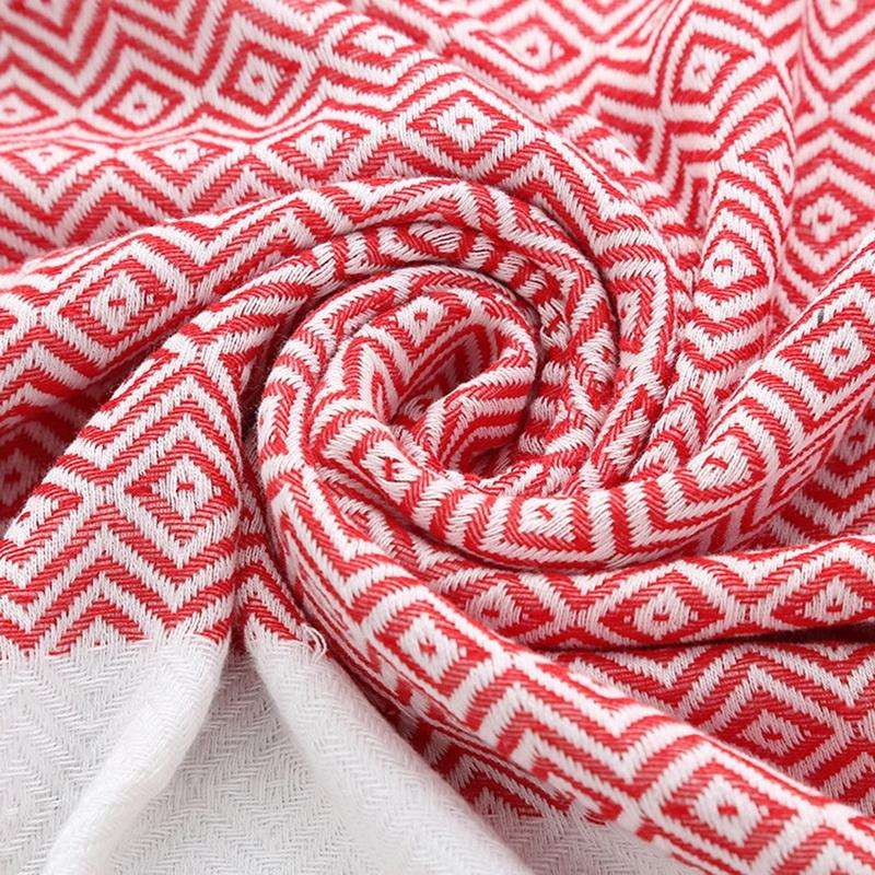 Striped Cotton Bath Towel With Tassels Thin Travel Camping Bath Sauna Beach Gym Pool Blanket Abso...