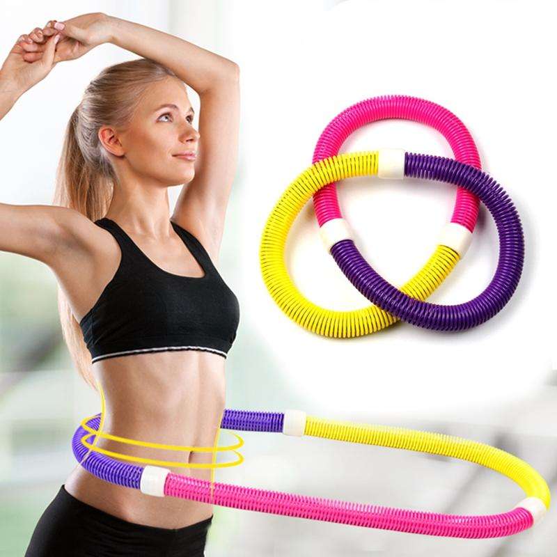 Adult Slimming Circle Waist Trimmer Workout Fitness Exercise Coil Flexible Soft Spring Fitness Ci...