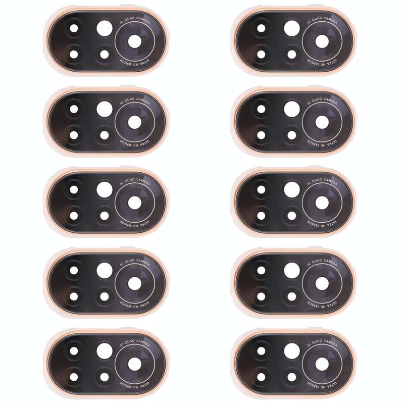 For Huawei Nova 8 5G  10pcs Camera Lens Cover (Gold)
