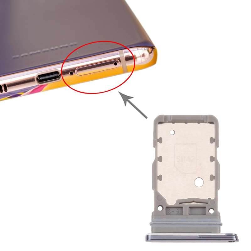 For Samsung Galaxy S21 / S21+ / S21 Ultra SIM Card Tray + SIM Card Tray (Blue)