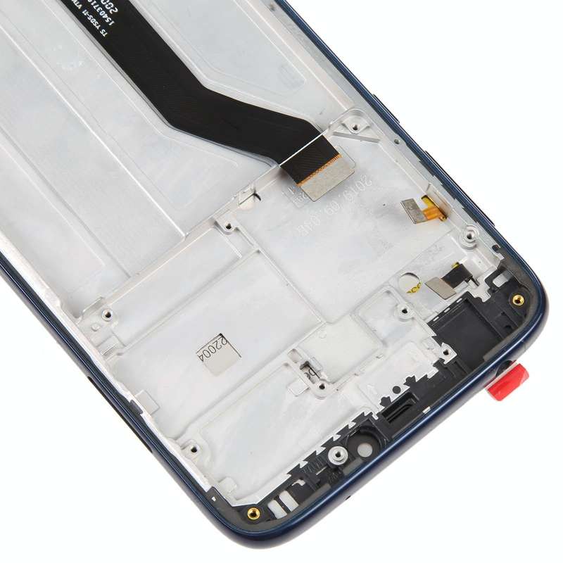 Original LCD Screen For Motorola Moto G7 Power BRA Edition Digitizer Full Assembly With Frame(Blue)