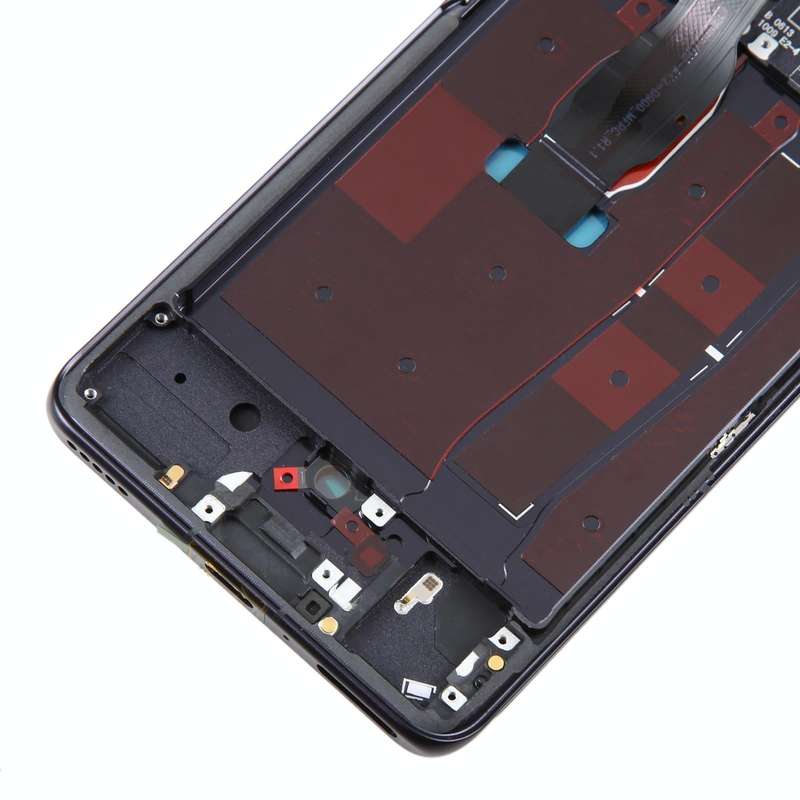 LCD Screen and Digitizer Full Assembly with Frame for Huawei Nova 7 Pro 5G(Black)