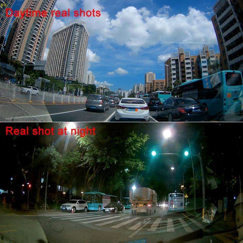 Z30 WiFi Dual-lens HD 2160P Non-light Night Vision 360-degree Panoramic Driving Recorder, GPS Ver...