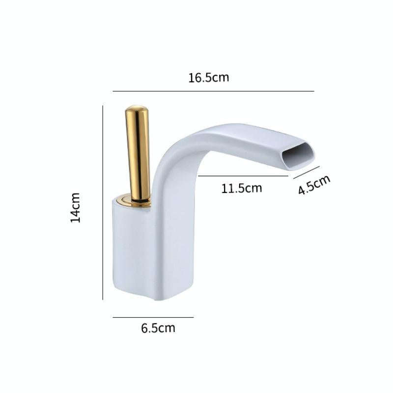 Bathroom All Copper Basin Hot And Cold Water Faucet, Specification: Black Ancient