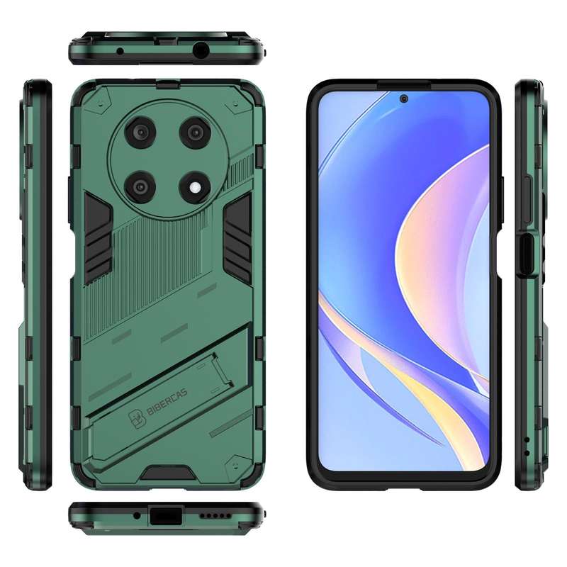 For Huawei Nova Y90/Enjoy 50 Pro Punk Armor 2 in 1 PC + TPU Shockproof Phone Case with Invisible ...