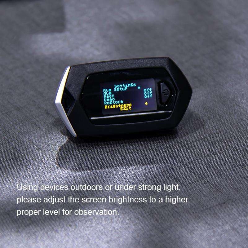 Portable Pulsioximetro Finger spo2 Pulse Oxymeter Blood Oxygen Monitor Saturatiemeter (Black)