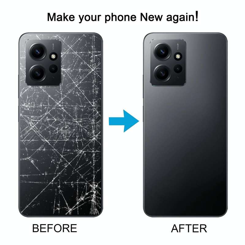 For Xiaomi Redmi 12 4G Original Battery Back Cover(Black)