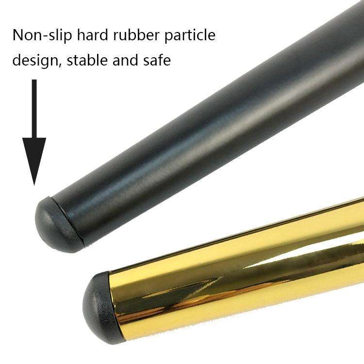 LH-ZT-0001 Cone Round Tube Furniture Support Legs, Style: Oblique Cone Height 10cm(Matte Black)
